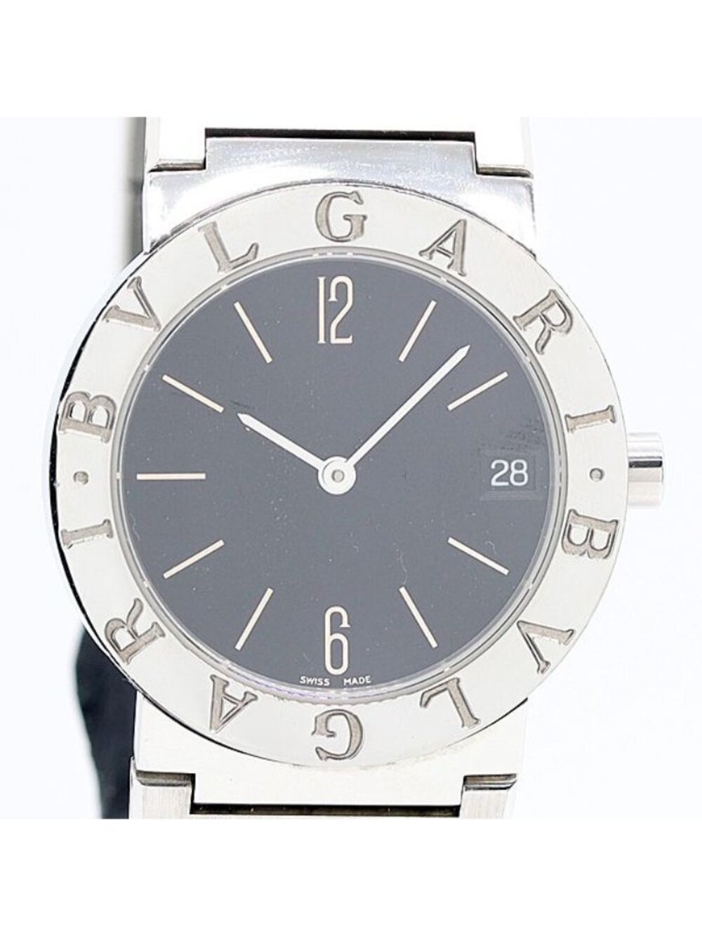 Bvlgari Black Dial Date Watch